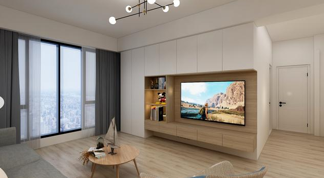 2020客厅电视柜设计方案 收纳空间翻倍