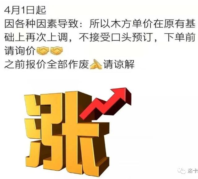 木材價格上漲188創歷史新高你做好準備了嗎